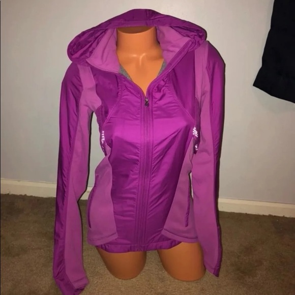 lululemon athletica Jackets & Coats Lululemon Purple Reflective Logo